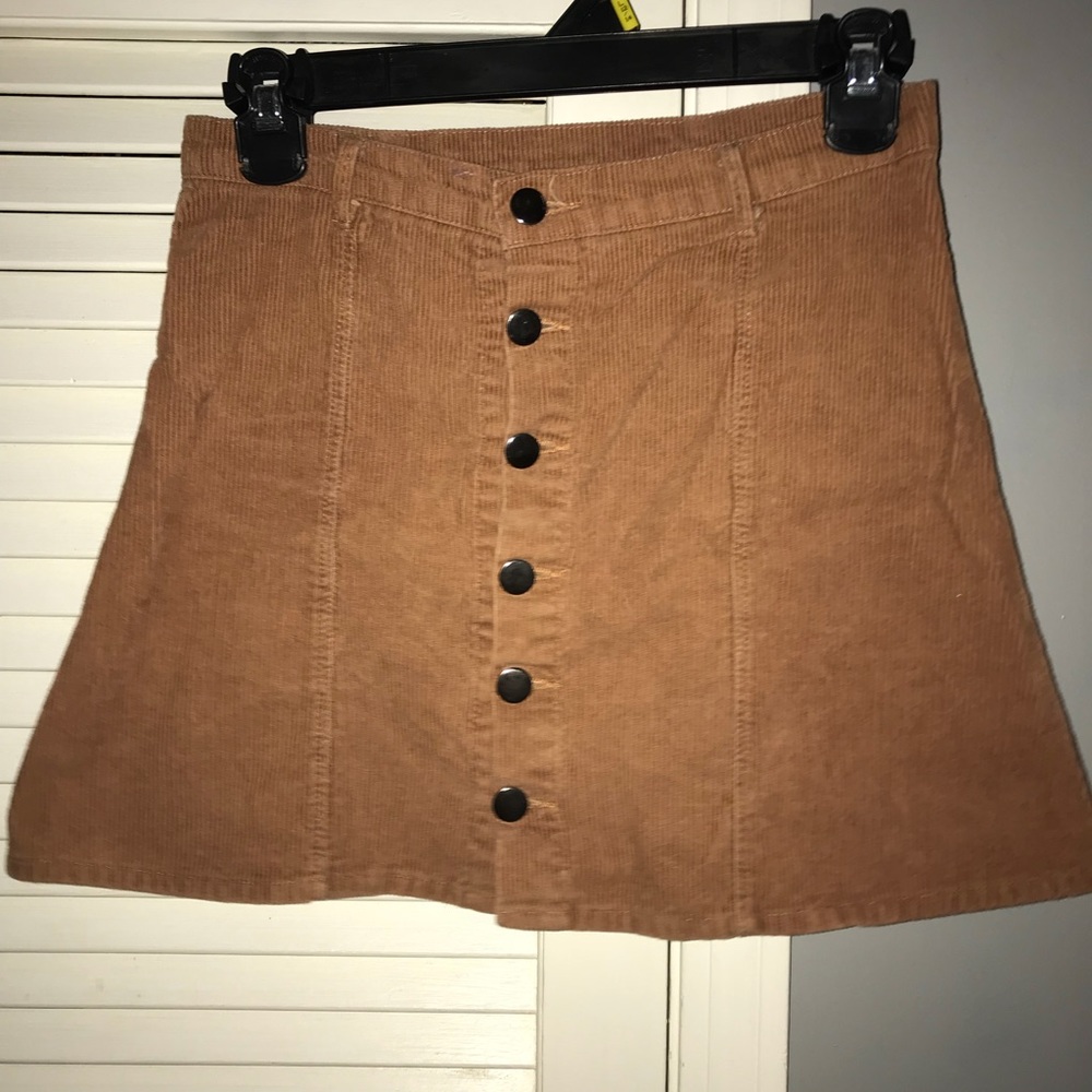 Corduroy skirt